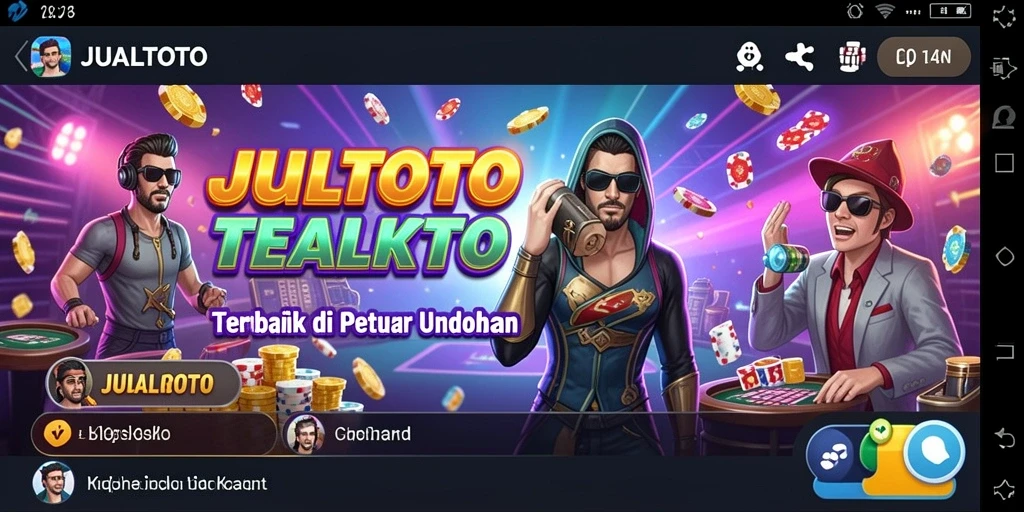 Tampilan gameplay Kasino JUALTOTO yang mengasyikkan.