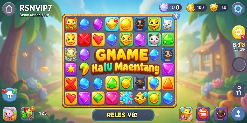 Tampilan gameplay seru RSNVIP7 dengan grafis menarik.