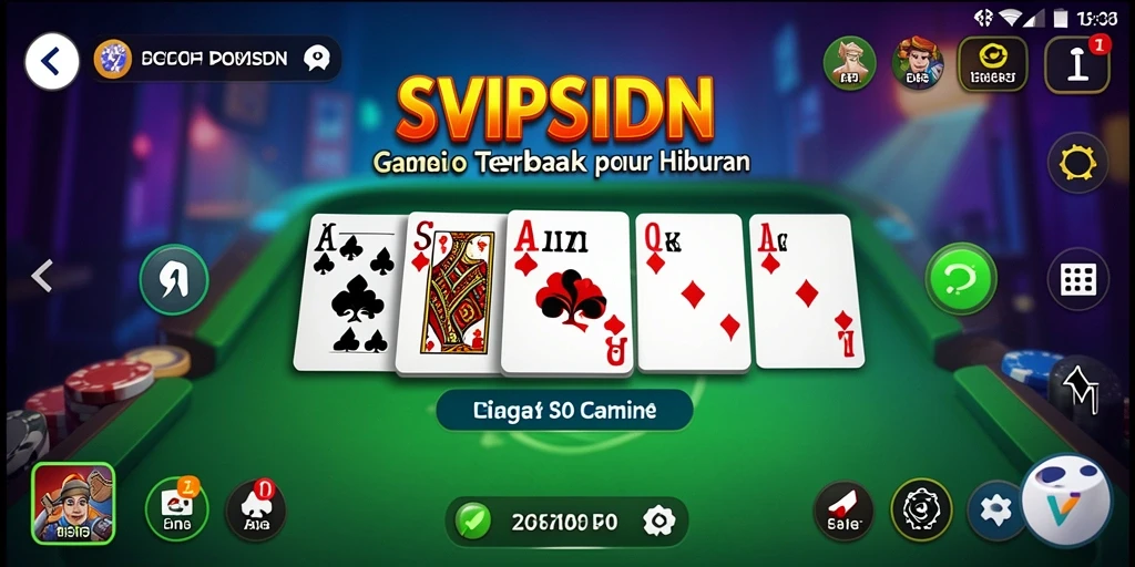 Tampilan gameplay SVIPSIDN yang menarik dan seru.